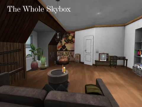 The whole skybox